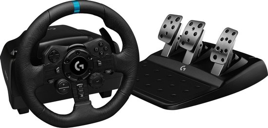 Logitech G923 Racing Wheel and