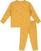 Prénatal Peuter Unisex Pyjama - Peuter Kleding voor Jongens - Maat 74 - Donkergeel