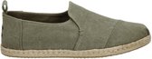 Toms Deconstructed Alpargata Rope Heren Espadrille - Olive - Maat 46