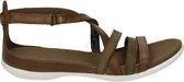 Ecco Bruine Sandalen Dames 38