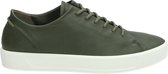 Ecco Soft 8  heren sneaker - Donkergroen - Maat 39