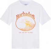 zoe karssen - dames -  barbados t-shirt -  optisch wit - xs