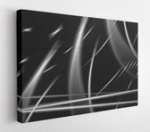 Fractal image depicting an abstract stormy night  - Modern Art Canvas - Horizontal - 10050496 - 80*60 Horizontal