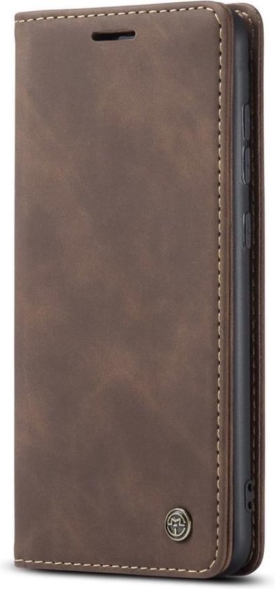 CaseMe Book Case Samsung Galaxy S21 Plus - Marron foncé