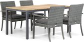 Domani Solarino/Mazzarino 160 cm dining tuinset 5-delig