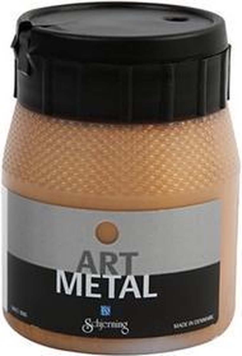 Art Metal Metaalverf Donker Goud 250ml