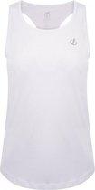 Dare 2b Sporttop Agleam Active Dames Polyester Wit Maat Xxs