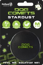 Dog Comets Ball Stardust - Hondenspeelgoed - Hondenbal - Ø6 cm - 1 stuk - Natuurlijk rubber - Groen/Zwart
