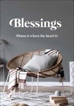 Wandbord A4 - Interieurbord blessings - Majestic Ally - 1 stuk