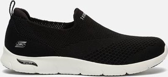 Skechers Arch Fit Refine Don't Go instappers zwart - Maat 41 | bol.com