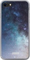 6F hoesje - geschikt voor iPhone 8 - Transparant TPU Case - Milky Way #ffffff