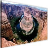 Schilderij Uitzicht op de Grand Canyon, 2 maten, multi-gekleurd, Premium print