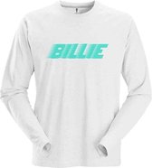 Billie Eilish Longsleeve shirt -S- Racer Logo Wit