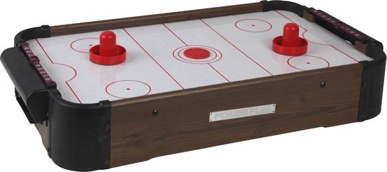 Afbeelding van het spel Toyrific Airhockeytafel 20 Inch Bruin 5-delig