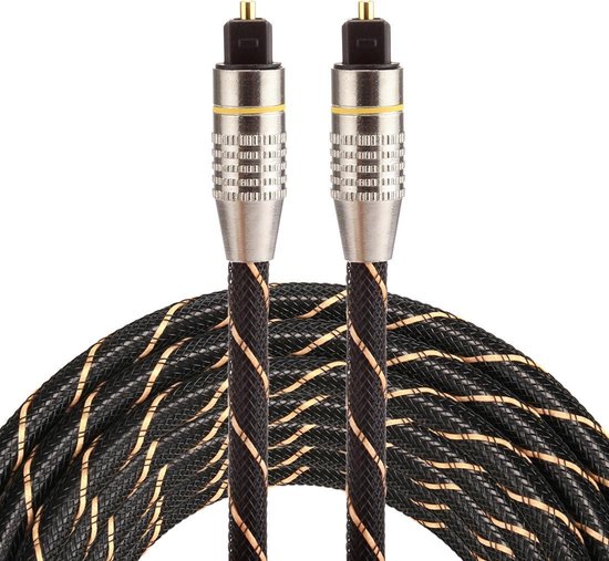 ETK Digital Optical kabel 3 meter / toslink audio male to male / Optische  kabel nylon... | bol.com