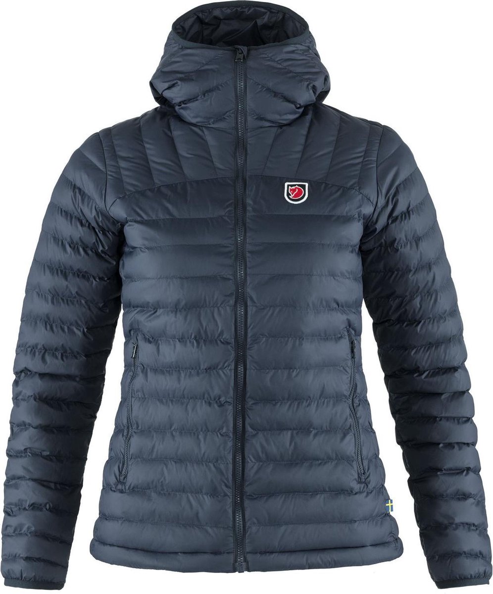 Fjallraven Expedition �tt Hoodie Outdoorjas Dames Blauw