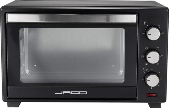 Trend24 - Oven - Oven vrijsstaand - Mini oven - Pizza oven - Mini oventje -  30L - 1600W | bol.com