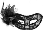 Maskarade La Traviata - Masker - One Size - Zwart