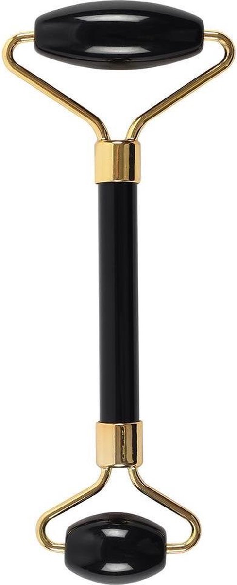 Edelsteen Face Roller - Zwart Obsidiaan