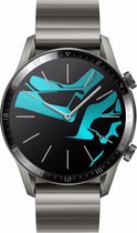 Huawei Watch GT 2 - Smartwatch - 46mm - Titanium - Grijze metalen band