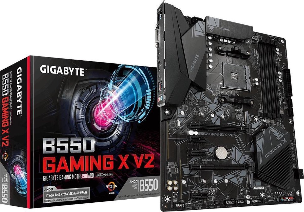 Motherboard Gigabyte B550 GAMING X V2 AMD B550 AMD AMD AM4 - GIGABYTE