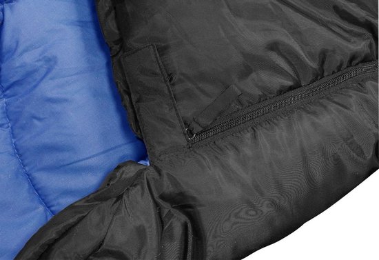Eurotrail Slaapzak Kathmandu - Black/Royal Blue van Eurotrail — afbeelding 5