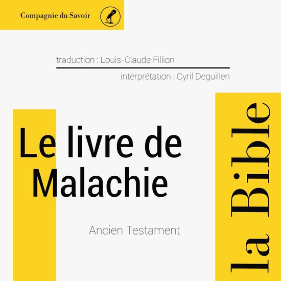 Le livre de Malachie - cover