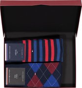 Cadeaubox: 4 paar Tommy Hilfiger sokken -  Maat: 43-46