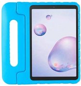 Case2go - Hoes geschikt voor Samsung Galaxy tab A 8.4 (2020) - 8.4 inch - Schokbestendige case met handvat - Eva Kids Cover - Licht Blauw