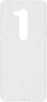 Hoesje Siliconen Geschikt voor OnePlus 8 Pro - Softcase Backcover smartphone - Transparant
