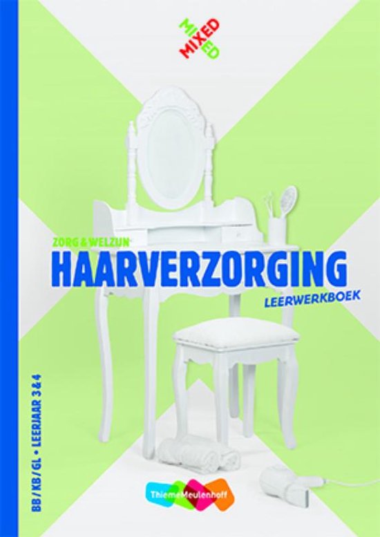 Foto: Mixed haarverzorging bb kb gl leerjaar 3 4 leerwerkboek