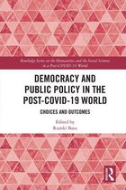 Routledge Series on the Humanities and the Social Sciences in a Post-COVID-19 World - Democracy and Public Policy in the Post-COVID-19 World