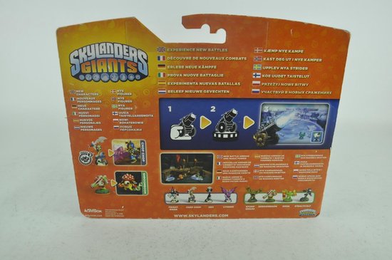 Skylanders Giants: Battle Pack Chop Chop, Shroomboom, Dragonfire Kanon - Figurines