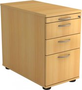 Ladeblok - 2 Lades - Beuken - 42,8 x 80 x 72-76 cm - Signa Sc40 BM