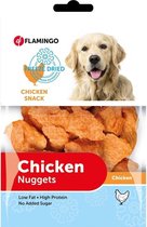 Flamingo hondensnack Gevriesdroogde nugget kip 70gr. Let op: 1 zakje van 70 gram!