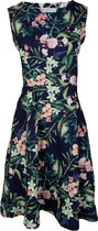 SRNDPTY Jurk Pernille Flowers navy