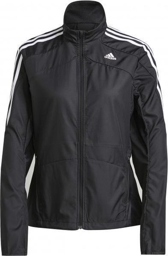 adidas Marathon Jacket Dames - sportjas - zwart - Vrouwen | bol.com