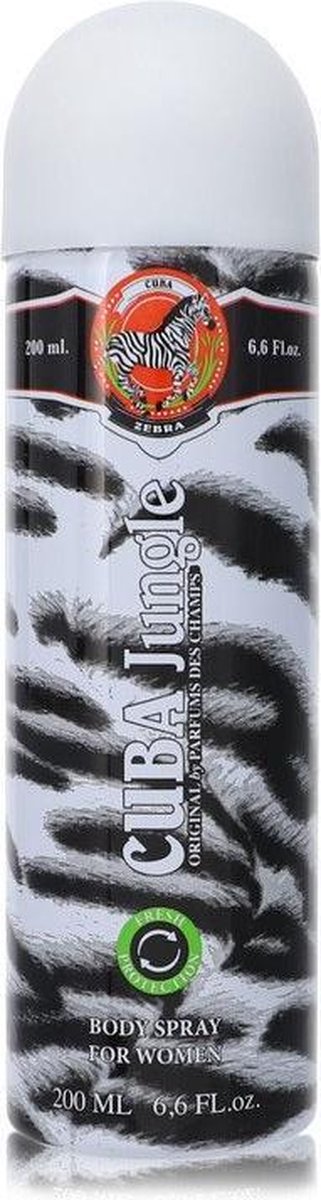 CUBA JUNGLE ZEBRA by Fragluxe 200 ml - Body Spray