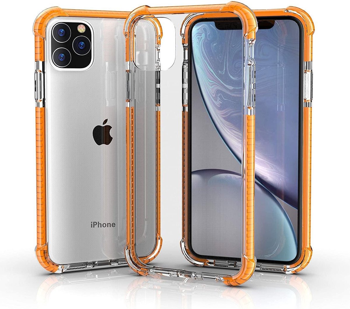 ShieldCase bumper shock case geschikt voor Apple iPhone 11 Pro Max - oranje
