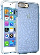 ShieldCase diamanten case geschikt voor Apple iPhone 8 Plus / 7 Plus - blauw