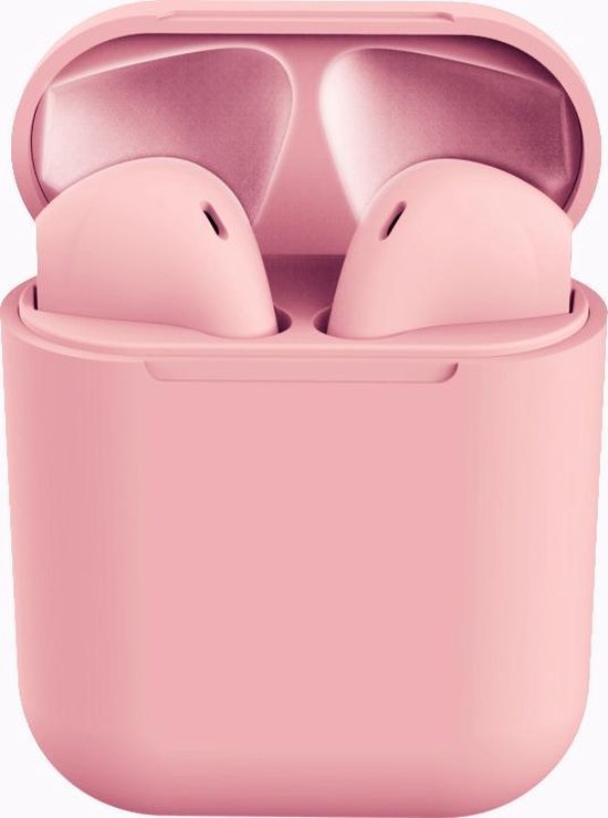 Eenheid Bemiddelaar Pakket Bluetooth oordopjes | Draadloze earpods | Roze | bol.com