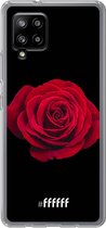 6F hoesje - geschikt voor Samsung Galaxy A42 -  Transparant TPU Case - Radiant Rose #ffffff