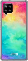 6F hoesje - geschikt voor Samsung Galaxy A42 -  Transparant TPU Case - Rainbow Tie Dye #ffffff