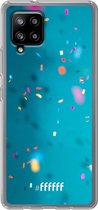 6F hoesje - geschikt voor Samsung Galaxy A42 -  Transparant TPU Case - Confetti #ffffff