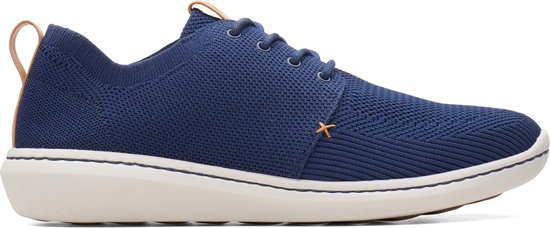 Clarks Step Urban Mix Heren Sneakers - Blauw - Maat 45