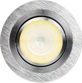 Ambiance GU10 LED Inbouwspot Inês Aluminium Geborsteld