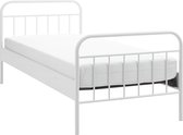 Beter Bed Alex Metalen Bedframe Kinderbed 90x200cm Wit bol