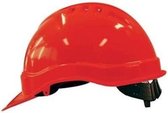 M-Safe PE veiligheidshelm MH6000 rood met schuifinstelling
