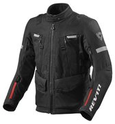 REV'IT! Sand 4 H2O Black Motorcycle Jacket M - Maat - Jas