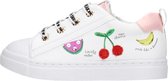 Shoesme witte sneaker met fruitjes